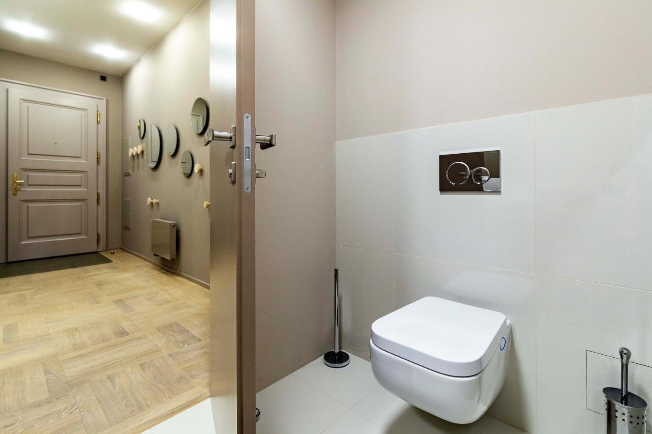 New Luxury Apt With Ac&Parking In The Center Of Prague Lägenhet Exteriör bild