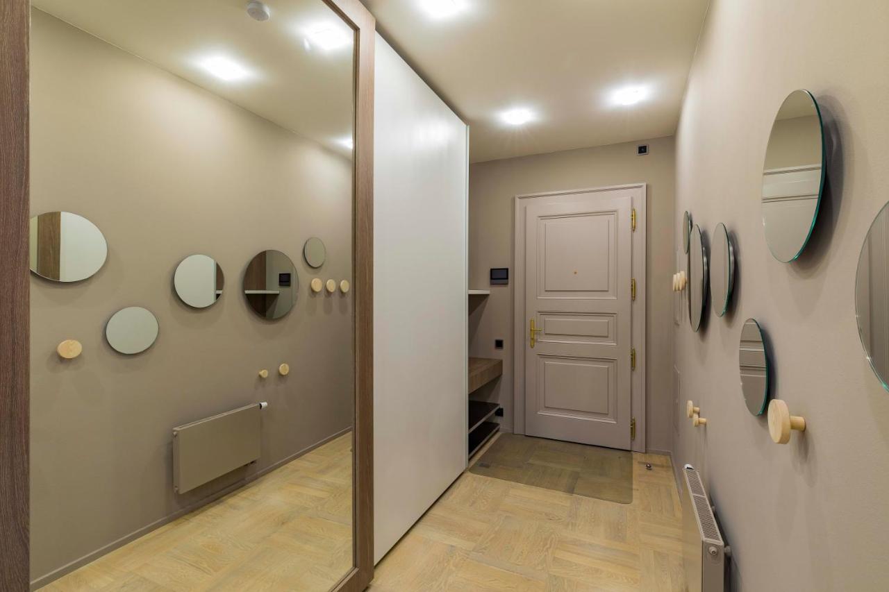 New Luxury Apt With Ac&Parking In The Center Of Prague Lägenhet Exteriör bild